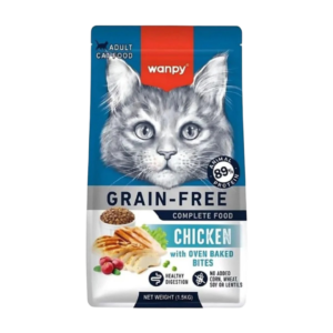 Grain free dry cat food – high-protein nutrition for healthy digestion, shiny coat & strong immunity | Paws and Pals