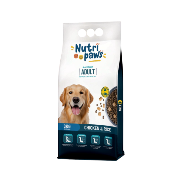 Nutripawz dog food 3kg