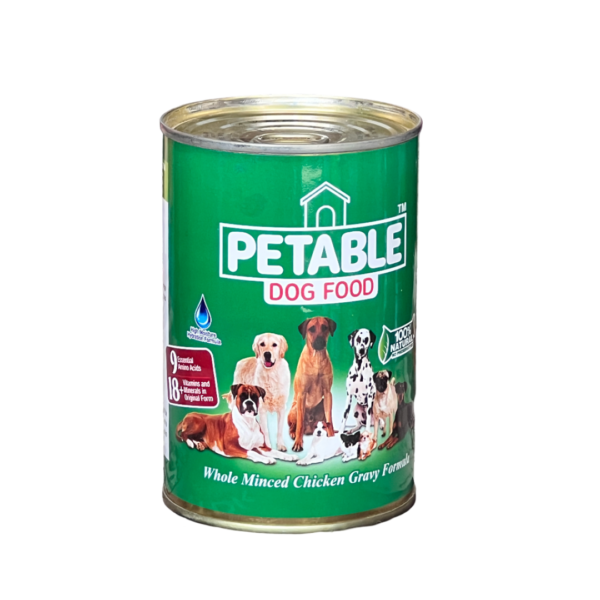 Petable dog tin(chicken gravy formula)