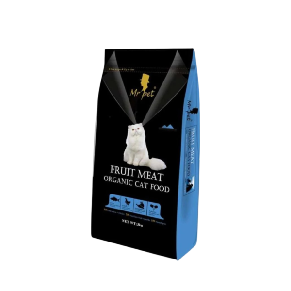 Mr pet fruit meat organic all stage cat food