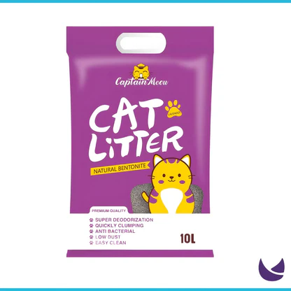 Captain Meow Bentonite cat litter 10L