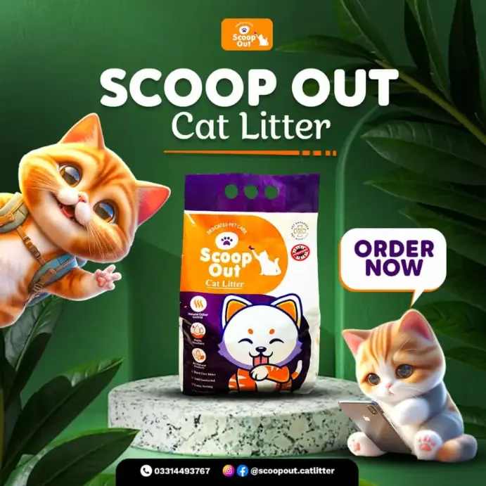 Scoop Out Cat litter-Lavender Scent