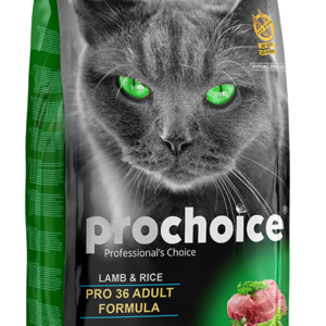 Prochoice (pro36) Lamb & Rice adult cat food