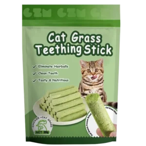Cat Grass Teething Stick (6 Pieces Set)