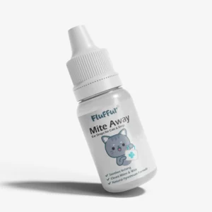 Flufffur Mite Away Ear Drops For Cats & Dogs
