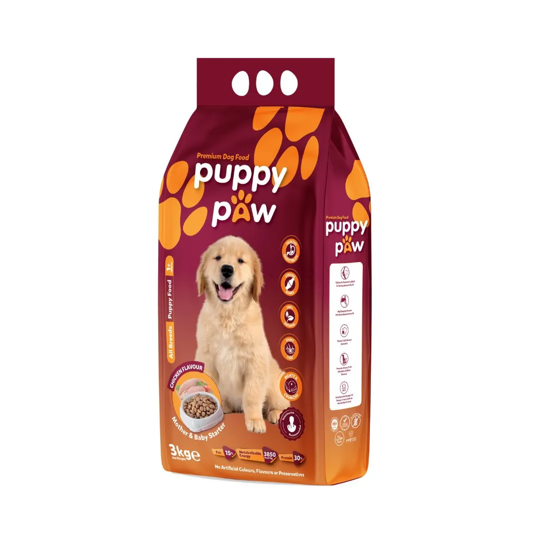 Puppy Paw Puppy Food 3kg