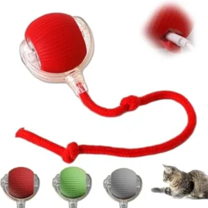 Rolling Vibrating Bounce Ball Toy for Cats & Dogs