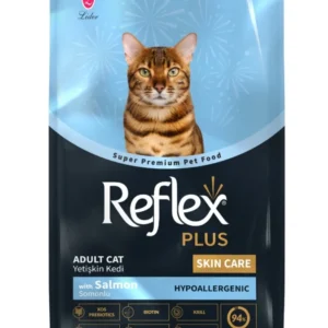 Reflex Plus Skin Care Adult Cat Food With Salmon 1.5kg