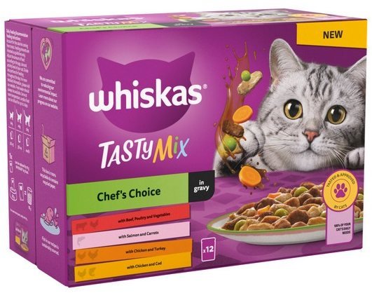 Whiskas Tasty Mix 1+ Chefs Choice